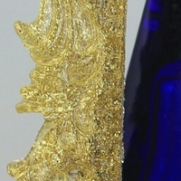 Light Green Sparkle Resin Photo Frame 2x3 - Thumbnail 2