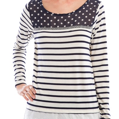 Eyelet trim top - Thumbnail 3