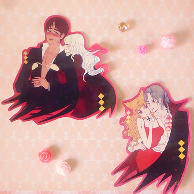 Charlatans never ending halloween sticker set