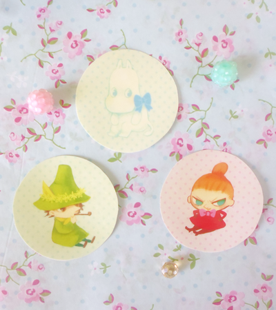 Moomin-sticker set 