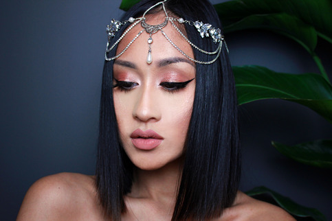 Crystal Goddess Head Chain 