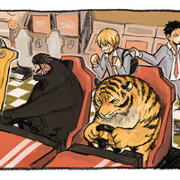 Tiger and Black Panther Illustration Book 2 - Thumbnail 2