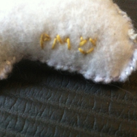 'The Sunny Side Up' custom catnip toy! - Thumbnail 2