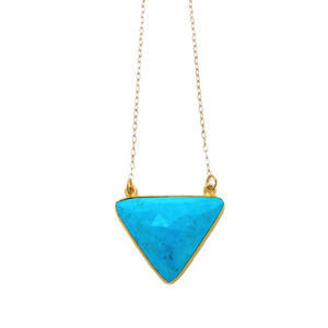 Triangle Turquoise Necklace