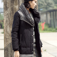 JAPANESE DESIGN SWEATER STITCHED COTTON WINTER COAT 51461071 - Thumbnail 3