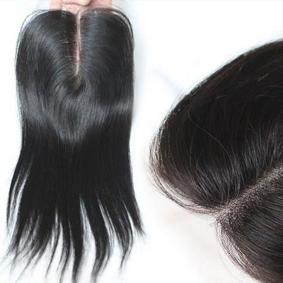 Natural straight lace closure