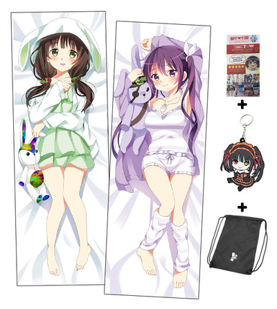 New Order Rabbit Anime Dakimakura Japanese Hugging Body Pillow Cover ADP61048