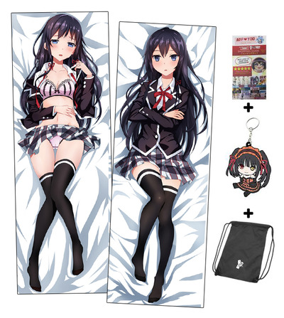 New Yukino Yukinoshita Anime Dakimakura Japanese Hugging Body Pillow Cover ADP61053