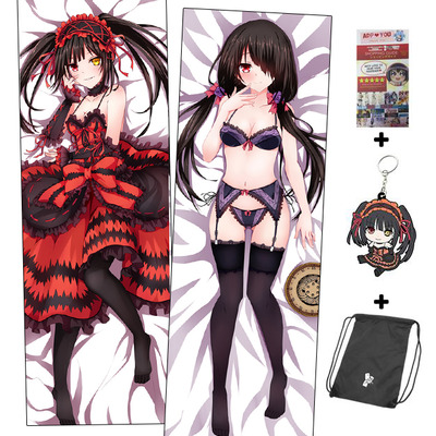 New date a live anime dakimakura japanese hugging body pillow cover adp61059
