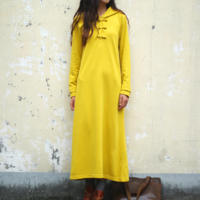 JAPANESE ETHNIC STYLE FASHION FREE SIZE DRESS SWEATSHIRT - Thumbnail 3