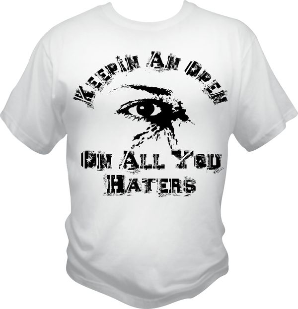 Keeping an open eye t-shirt