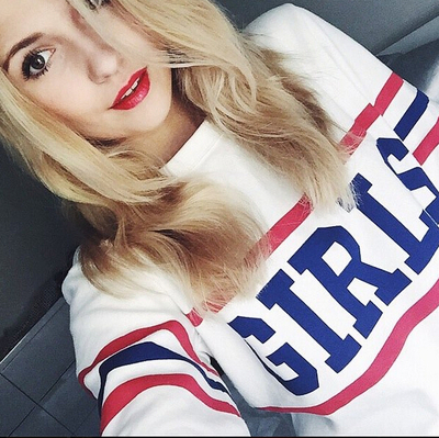 GIRLS BRAND RETRO STYLE SWEATSHIRT 7925