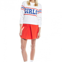 GIRLS BRAND RETRO STYLE SWEATSHIRT 7925 - Thumbnail 2
