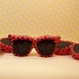 Lovey sunglasses brooch red-1