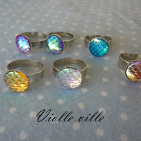 Dragon/mermaid ring - Thumbnail 2