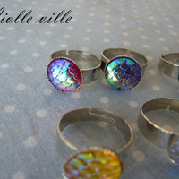 Dragon/mermaid ring - Thumbnail 3