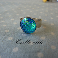 Dragon/mermaid ring - Thumbnail 1