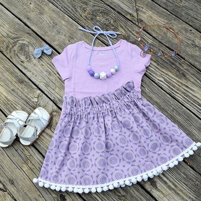 Lavender fields necklace 