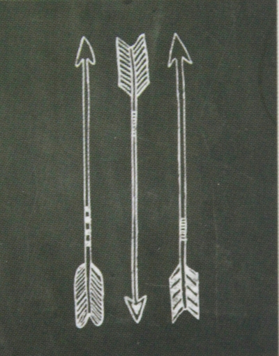 PRINT "ARROWS " 11x 14  Chalkboard Quotes Collection  