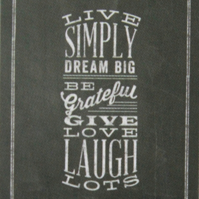Print "live simply dream big be grateful live love laugh lots" 11x 14  chalkboard quotes collection  