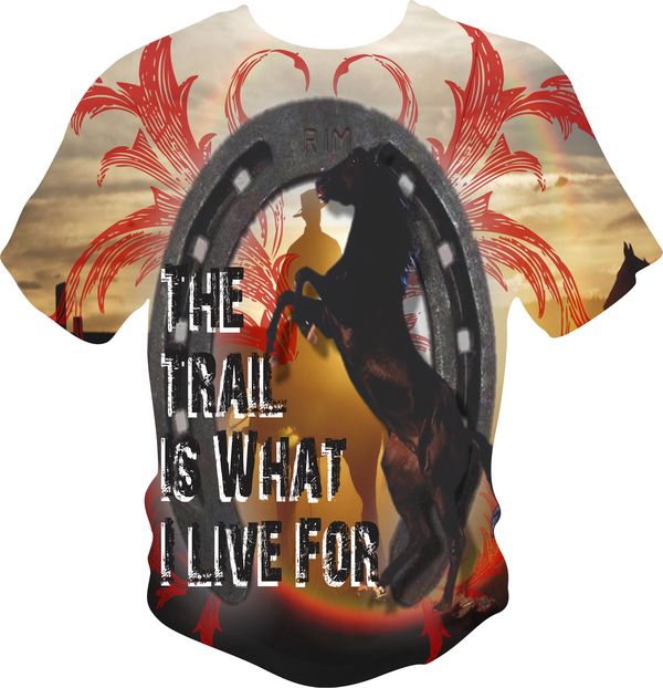 Trailride all over shirt design