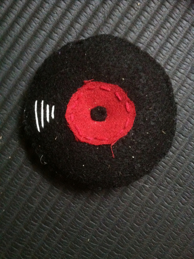 'The Vinyl' custom catnip toy!