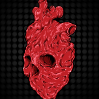 Skullentine - black background - Thumbnail 1