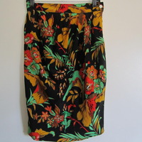 Tropical Print skirt  - Thumbnail 1