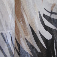 Grey Ruffle Collar Dress  - Thumbnail 4