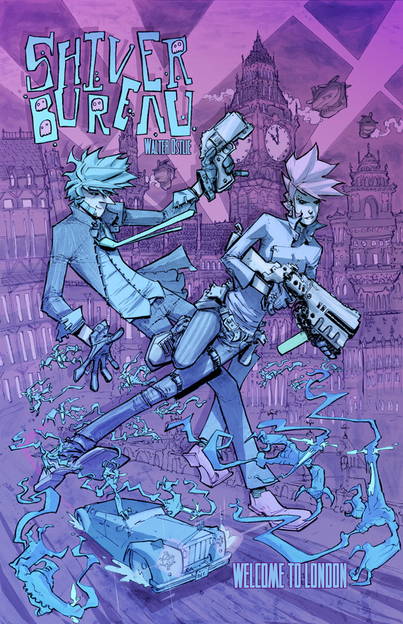 Shiver Bureau: Welcome to London Graphic Novel