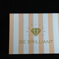 PRINT - "BE BRILLIANT" 8.5x11.5 Inspirational Glimmer Quotes Collection   - Thumbnail 1