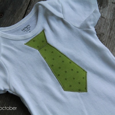 Little guy tie onesie