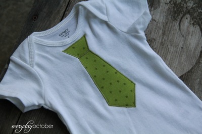 Little guy tie onesie