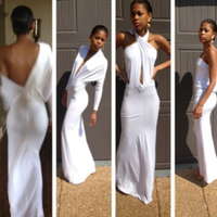 Multi Way White Maxi - Thumbnail 1