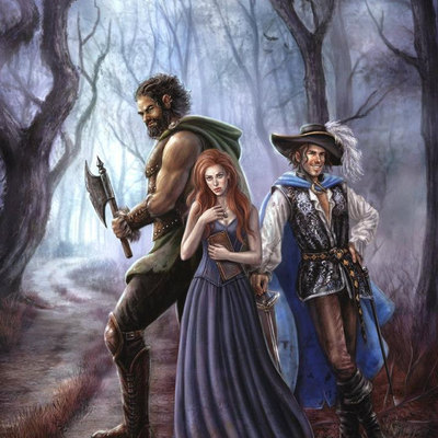 Fantasy art fairy tale art print and book  shara and the haunted village jeffery getzin - Thumbnail 2