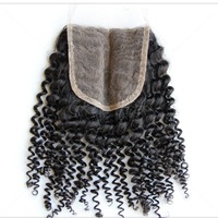 Curly Lace Closure - Thumbnail 1