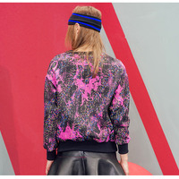 ISABEL KLEIN DIGITAL ABSTRACT FIGURED SWEATSHIRT F15303 - Thumbnail 3