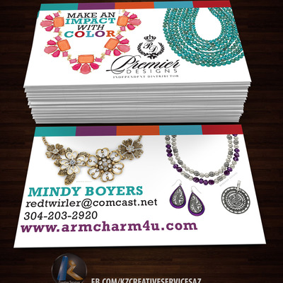 Custom designed business cards - Thumbnail 4