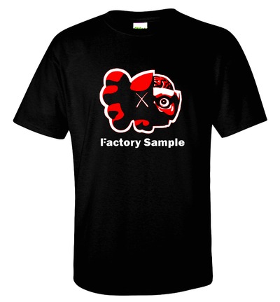 Bifurcated Associate Red - Unisex T - by FACTORY SAMPLE - not KAWS