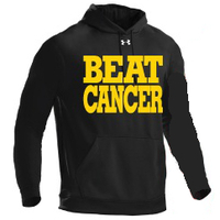 YOUTH Black/Gold Under Armour®‎ Hoodie - Thumbnail 1