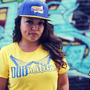 TS Royal and Yellow Two Tone Snapback Hat-2