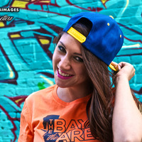 TS Royal and Yellow Two Tone Snapback Hat - Thumbnail 3