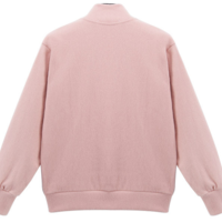 CARVEEN PINK BLACK PATCH WORK DESIGN SWEATSHIRT - Thumbnail 3