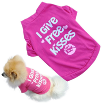 I Give Free Kisses Dog Shirt