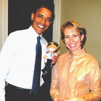 Obama Plush 1st edition - by Mark Hundley - OUT OF PRINT - Thumbnail 1