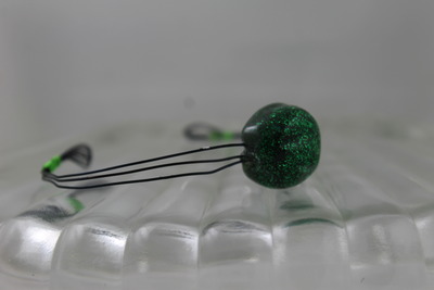 "Poppy" in Enchanted Resin and Black Wire  