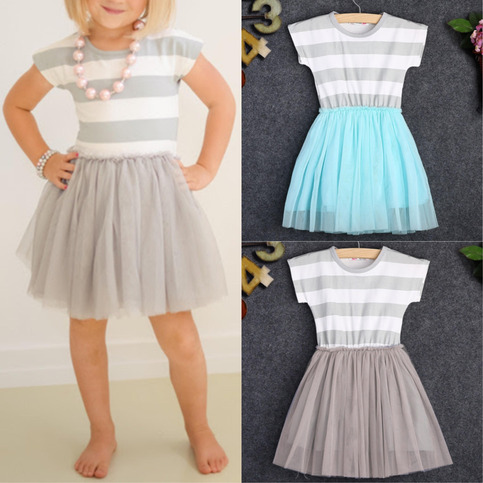Stripe Tutu Dress