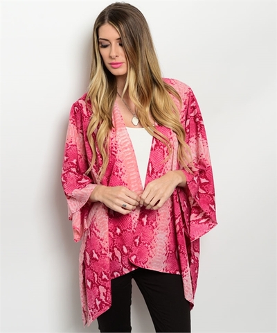 Shades of Love Reptile Kimono 