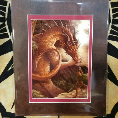 Wyrm 5 x 7 matted print