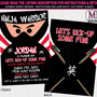 Ninja Birthday Invitations-2